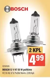 12 V H7 55 W polttimo