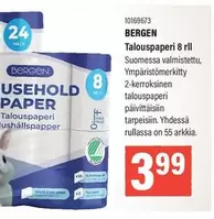 Talouspaperi 8 rll