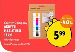 AKRYYLI MAALITUSSI 12 kpl