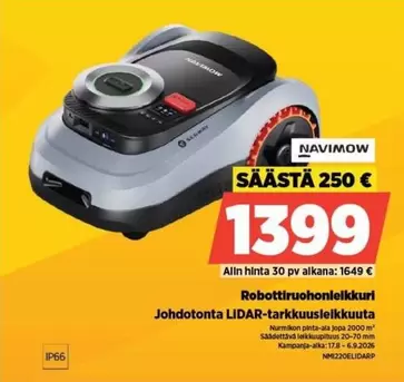 Segway - Robottiruohonleikkuri