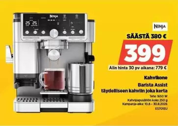 Kahvikone Barista Assist