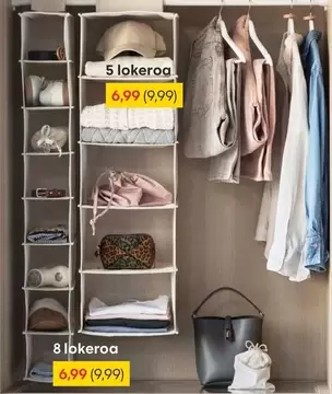 Hanging organizer
