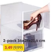 Shoe storage box