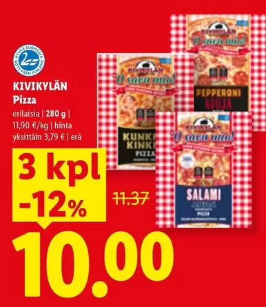 Nduja - KIVIKYLÄN Pizza