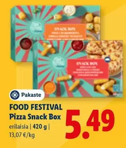 Pizza Snack Box