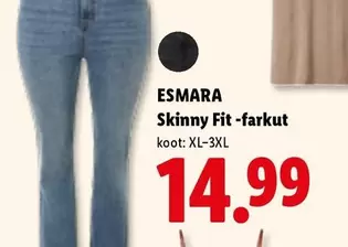 Skinny Fit -farkut
