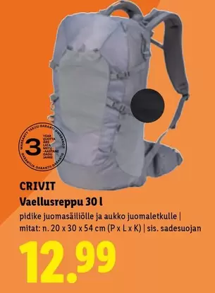 Vaellusreppu 30 l