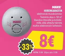 elektronisk muskrämmer