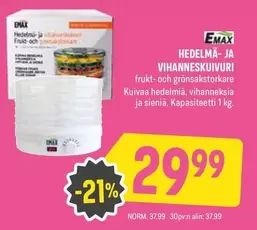 HEDELMÄ- JA VIHANNESKUIVURI