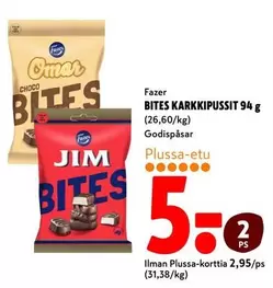 BITES KARKKIPUSSIT