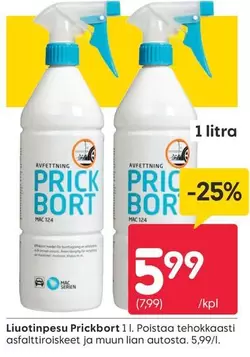 PRICK BORT MAC 124
