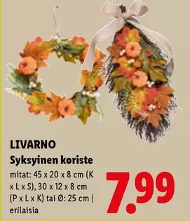 Syksyinen koriste
