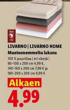 Lakana - Muotoonommeltu lakana
