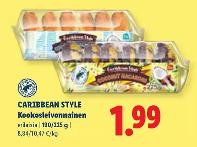 CARIBBEAN STYLE Kookosleivonnainen