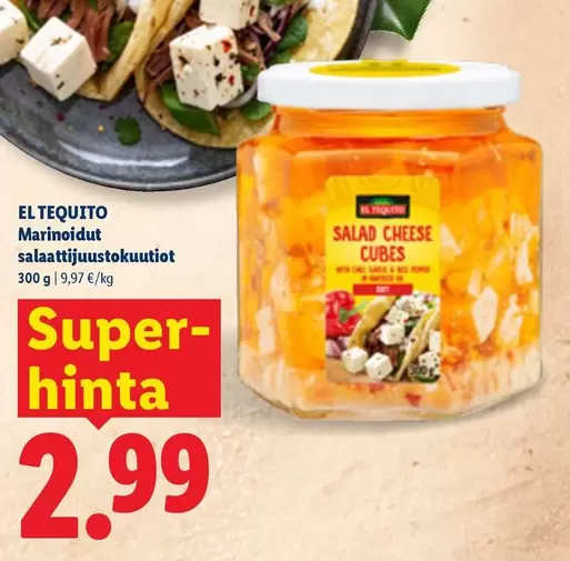 SALAD CHEESE CUBES