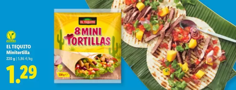 8 Mini Tortillas