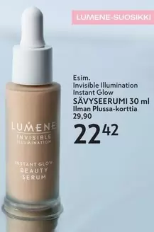 Invisible Illumination Instant Glow SÄVYSEERUMI 30 ml