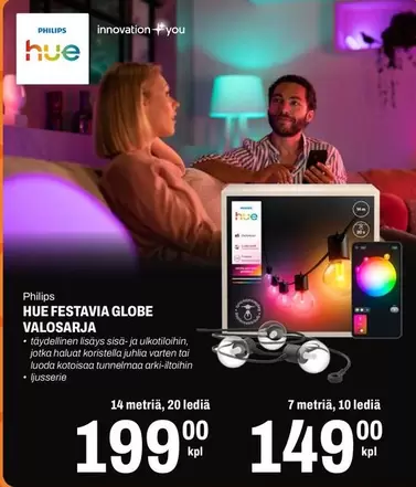 HUE FESTAVIA GLOBE VALOSARJA