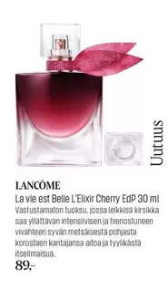 Belle - La vie est  L'Elixir Cherry EdP 30 ml