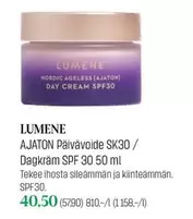 Nordic - AJATON Päivävoide SK30 / Dagkräm SPF 30