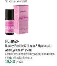 Beauty Peptide Collagen & Hyaluronic Acid Eye Cream