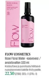 Rose Floral Water -kasvovesi / ansiktsvatten 100 ml