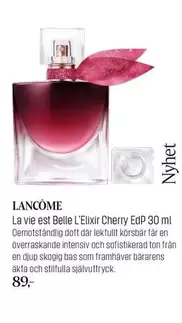 Belle - La vie est  L'Elixir Cherry EdP 30 ml