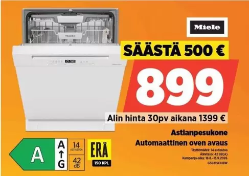 Miele - Astianpesukone