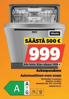 Miele - Astianpesukone