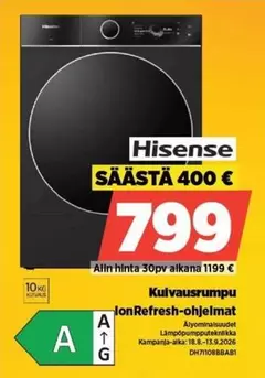 Kulvausrumpu IonRefresh-ohjelmat
