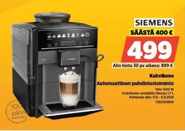 Siemens - Kahvikone