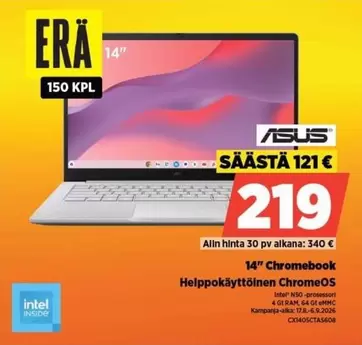 Asus - 14" Chromebook