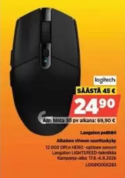 Logitech - Langaton pelihiri