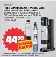 HIILIHAPOTUSLAITE MEGAPACK