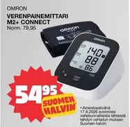 Omron - VERENPAINEMITTARI M2+ CONNECT