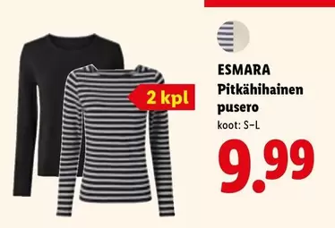 Pitkähihainen pusero