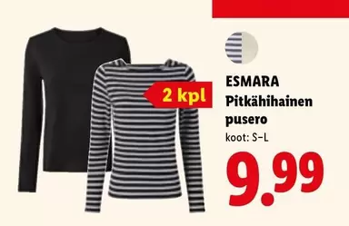Pitkähihainen pusero