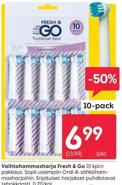 Toothbrush head