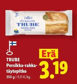 Persikka-rahka täytepitko