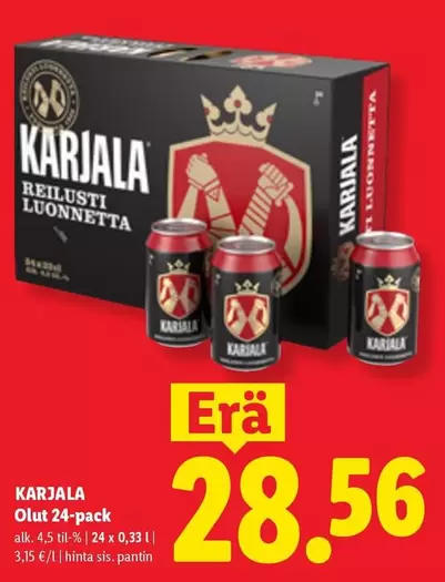 Olut 24-pack