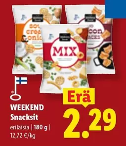 Weekend Snacksit