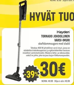 TORNADO JOHDOLLINEN VARSI-IMURI