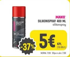 SILIKONISPRAY 400 ML
