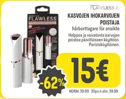 KASVOJEN IHOKARVOJEN POISTAJA