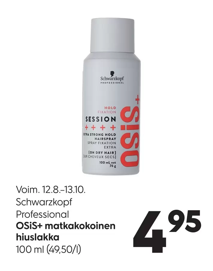 OSIS+ matkakokoinen hiuslakka