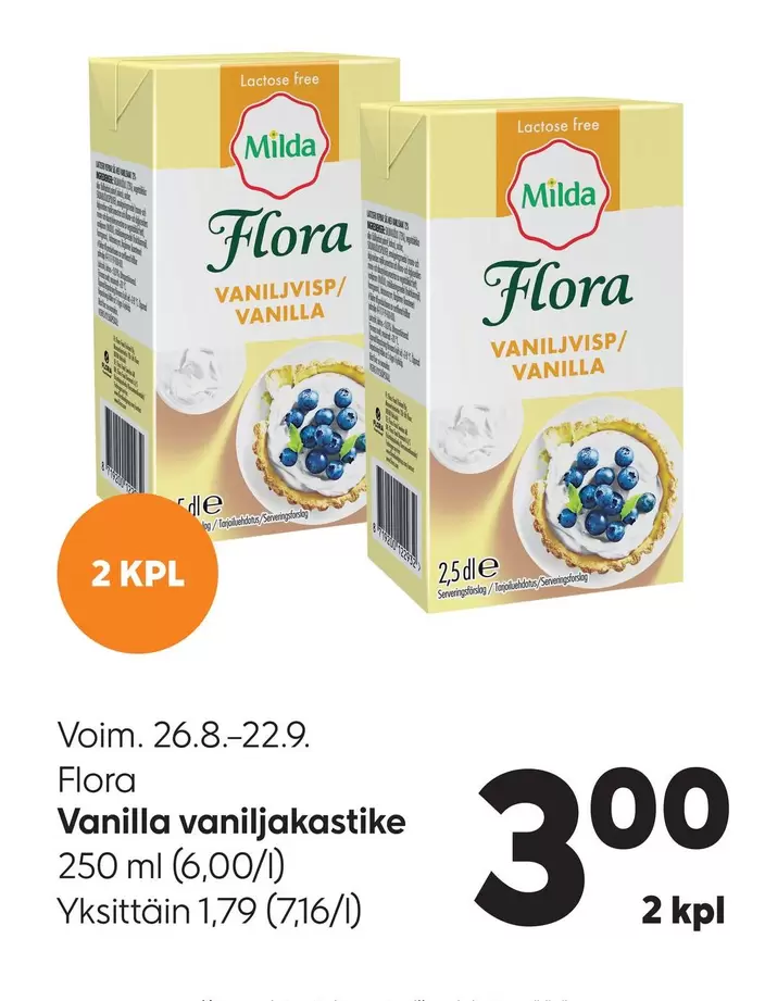 Vanilla vaniljakastike