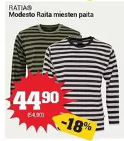 Modesto Raita miesten paita