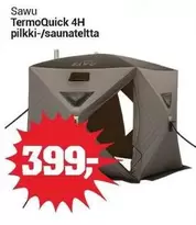 TermoQuick 4H pilkki-/saunatelt
