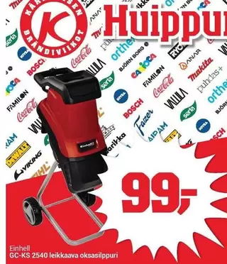 Dewalt - GC-KS 2540 leikkaava oksasilppuri