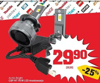 Makita - CSP H7 70 W LED muutosssarja